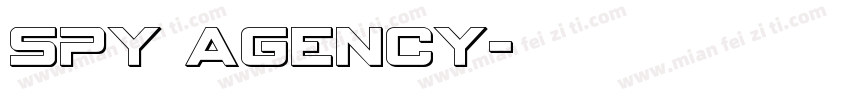 spy agency字体转换